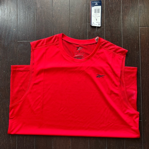 NWT Reebok T-Shirt sleeveless Training SpeedWick. Size L - Picture 7 of 14